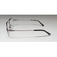 thumbnail image 4 of TIMEX 5:24 PM "ITALIAN MAFIA BOSS" STYLE HALF-RIMLESS HOT EYEGLASS FRAME/GLASSES, 4 of 9