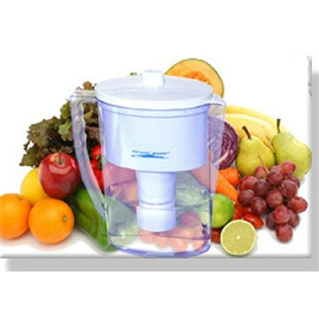 Crystal Quest CQE-PI-00601 Blue Pitcher Water Filter System