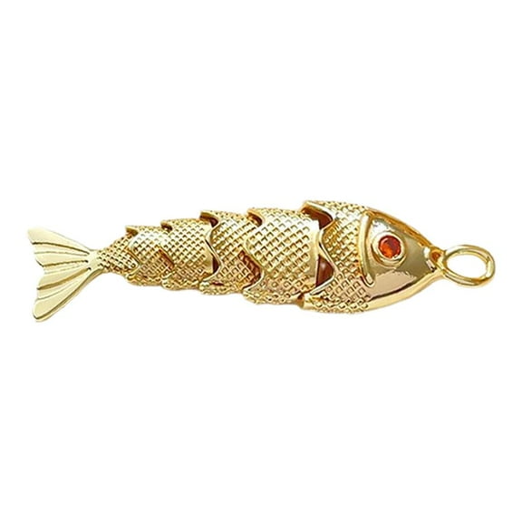 3Pcs Fish Pendant DIY Jewelry Making Accessory For Bracelet Necklace W9D6