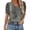 A1 Dark Green, variant on NMMUED Blouses for Women Dressy Casual Summer Floral Print Tops V Neck Short Puff Sleeve Shirts with Button Cuffs Loose Fit Boho Vacation Trendy Office Outfits Dark Green L