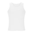 thumbnail image 3 of Blczomt Sleeveless Shirts for Men Plain Summer Tank Running Crew Neck Workout White Tops, 3 of 5