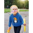 thumbnail image 2 of Happy Halloween Funny Witch Hoodie Toddler -Image by Shutterstock,  4 Toddler, 2 of 4