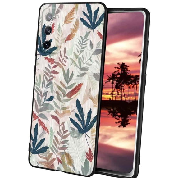 Leaves-189 Phone Case, Degined for Samsung Galaxy S20 Case Men Women, Flexible Silicone Shockproof Case for Samsung Galaxy S20