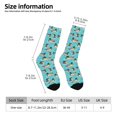 thumbnail image 2 of Logiee Mallard Ducks Swimming In The Lake Print Adult Socks for Men & Women,Calf Socks, Ankle Socks,Boots Socks,Breathable Casual Sock,Unisex Crew Socks, 2 of 6