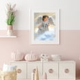 thumbnail image 2 of Cuadros Decorativos Pintura de diamante 5D Ángel bebé cuadro de mosaico redondo completo DIY decoración del hogar 30x40cm Ehuebsd Nuevos Originales, 2 of 9
