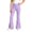 Purple -AC03, variant on Resicozy Girls Flare Leggings High Waisted Yoga Pants Youth Full Length Bell Bottoms Legging for Kids 3-15 Years Beige 110