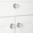 thumbnail image 4 of Grandeur 603353 Versailles 1-3/8" Luxury Restoration Solid Brass Cabinet Knob - Chrome, 4 of 7
