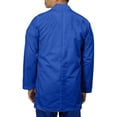 thumbnail image 3 of Panda Uniform by HeedFit Men's 31" Lab Coat Custom Fit, XL, Royal, 3 of 6