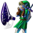 thumbnail image 5 of Zelda Ocarina With Song Book , 12 Hole Alto C Zelda Ocarinas, 5 of 5