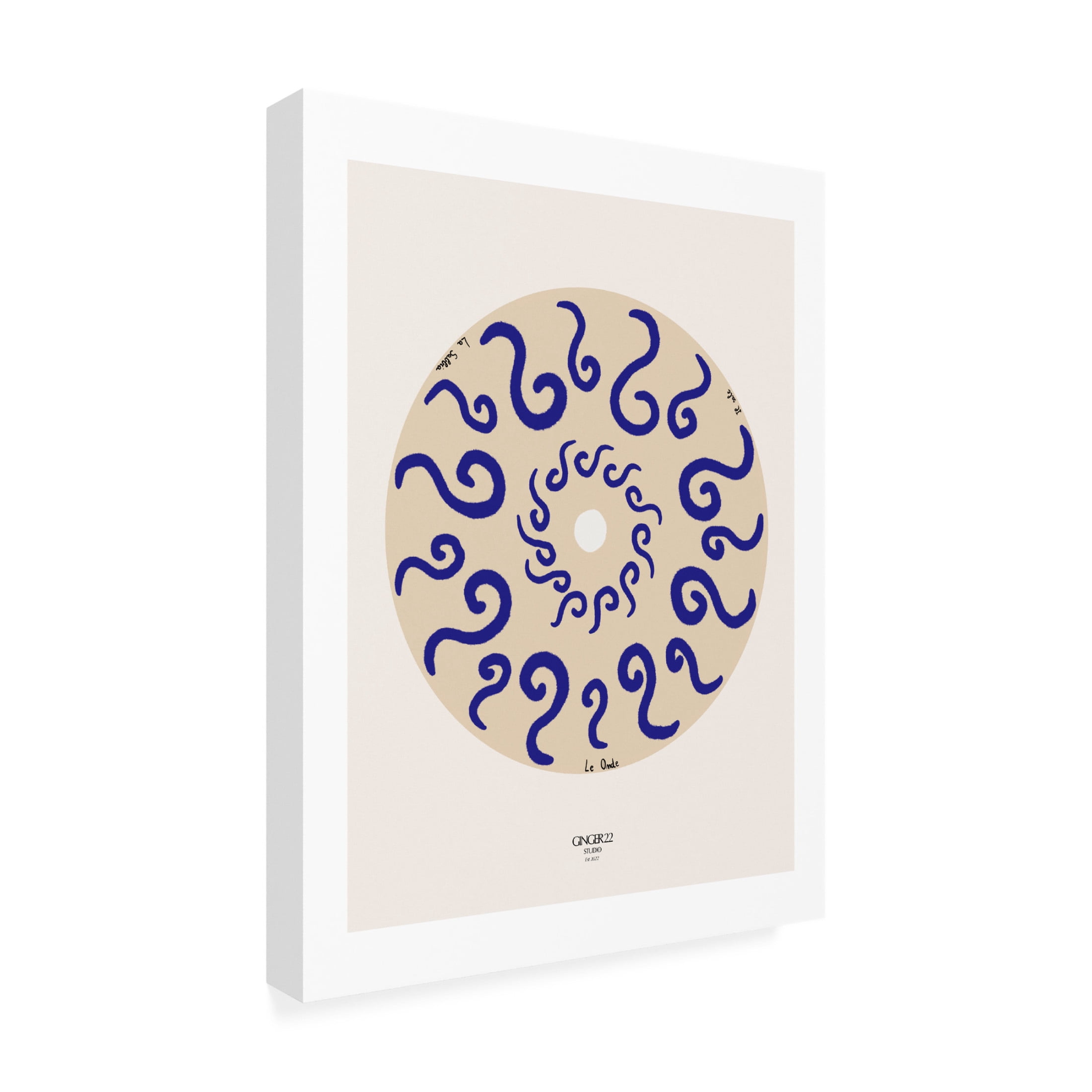 Trademark Fine Art Giulia Mora Le onde Canvas Wall Art