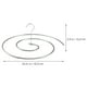 thumbnail image 2 of unbranded Colgador Para Edredones En Espiral De Acero Inoxidable Ideal Para Uso En Interiores Y, 2 of 7
