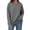 Gray, variant on TKLPEHG Solid Color Crewneck Sweatshirts Women With Pocket Long Sleeve Loose Fit Tunic Sweatshirt Casual Pullover Fall Clothes (Navy,XXXL)