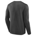 thumbnail image 3 of Men's-Fanatics  Black Atlanta Hawks Long Sleeve T-Shirt, 3 of 3