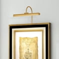 thumbnail image 3 of Dainolite Metal Contemporary 24 Watt Display-Exhibit Aged Brass Picture Light, 3 of 9