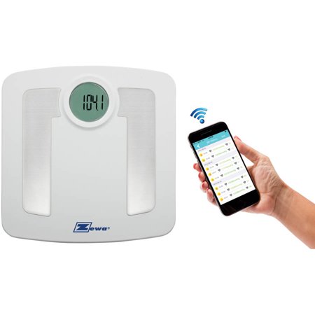 Zewa Bluetooth Digital Scale With Body Composition Walmart Com