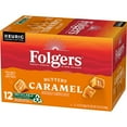 thumbnail image 6 of (72 Count) Folgers Buttery Caramel Artificially Flavored, K-Cup Coffee Pods, 6 of 10