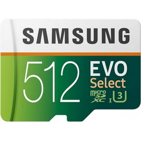 Image of Galaxy A21/A11 512GB Memory Card - Samsung Evo High Speed MicroSD Class 10 MicroSDXC V5X for Samsung Galaxy A21/A11