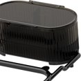 thumbnail image 7 of DOMELAY Hanging Sink Drain Basket, Corner Sink Strainer Basket Holder, Kitchen Sink Food Black, 7 of 7
