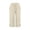 Beige, variant on Womens Fashion Summer Essentials Clothing Women's Casual Elastic High Waisted Solid Color Cotton and Linen Loose Trousers Features: Casual Pants for Women
