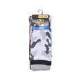 thumbnail image 3 of Athletic Works Boys Printed Crew Socks, 3-Pack Sock Shoe Size (4-8.5) - L (3-9), 3 of 6