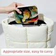 thumbnail image 6 of Toucan Velvet Portable Jewelry Organizer with Removable Compartment - Necklace Holder and Gift Box, 6 of 7