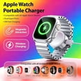 thumbnail image 2 of Unbranded Ap Watch 11 Charger,5W USB C Magnetic Charging Adapter for iWatch USBC & iPhone Power Port,Portable Type C Wireless Watch Charger Dock for iWatch Series 10 9 8 7 6 Ultra SE 42/46/44mm, 2 of 6