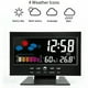 thumbnail image 1 of Reloj meteorológico con pantalla digital inteligente, medidor de temperatura y humedad inalámbrico con calendario, reloj despertador de pantalla grande, 1 of 8