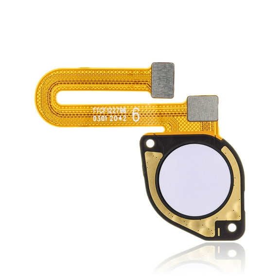 Replacement Fingerprint Reader With Flex Cable Compatible For Motorola Moto G30 (XT2129 / 2021) / G10 (XT2127-2 / 2021) (Pastel Sky)
