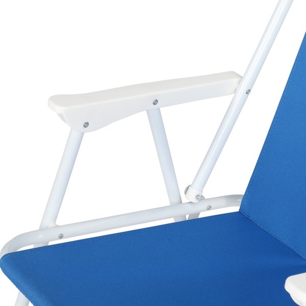 Folding Chair, Portable Patio Chair, Patio Dining Chairs, Stackable Storage Lawn/Camping Chair- Blue - image 3 of 8