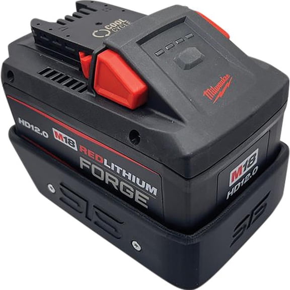 STS Auto Design STS-MW1812F Milwaukee M18 12Ah Forge Magnetic Battery Cover