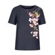 thumbnail image 4 of Camisas de Manga Corta para las Mujeres Blusas de Impresión Casual Botón Cuello Redondo, Top de Verano Ligero para el Día Y el Trabajo, 4 of 7