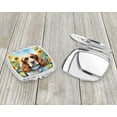 thumbnail image 3 of Cocker Spaniel in Sunflowers Compact Mirror 2.75 in x 3 in, 3 of 4