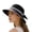 Black, variant on jiaxiM Sun Hats for Women UPF 50 Packable Women's Breathable Wide Brim Straw Sun Hat with Bow for Travel & Beach Styling