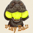 thumbnail image 3 of CafePress - Play Ball, Labrador With Tennis Balls Light T Shir - Men's Classic Graphic T-Shirt, 3 of 4