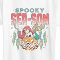 thumbnail image 3 of The Little Mermaid - Spooky Season - Women's Short Sleeve Graphic T-Shirt, 3 of 5