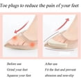 thumbnail image 4 of 4 Pairs Adjustable Shoe Filler Unisex Shoes Too Big Inserts, Adjustable Shoe Filler Unisex Reusable, 4 of 5