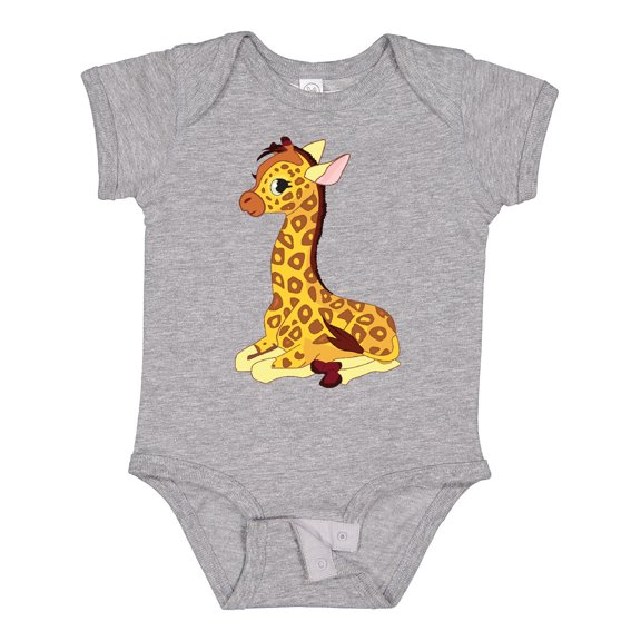 Inktastic Giraffe Boys or Girls Baby Bodysuit