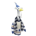 thumbnail image 3 of Novryn Christmas Goose Outfit For Porch Standing Goose, 28 x 15 Inch Polyester Cover With Printed Holiday Detail And A Slip On Fit, Porch Lawn Garden Or Front Yard Display Use, 3 of 9