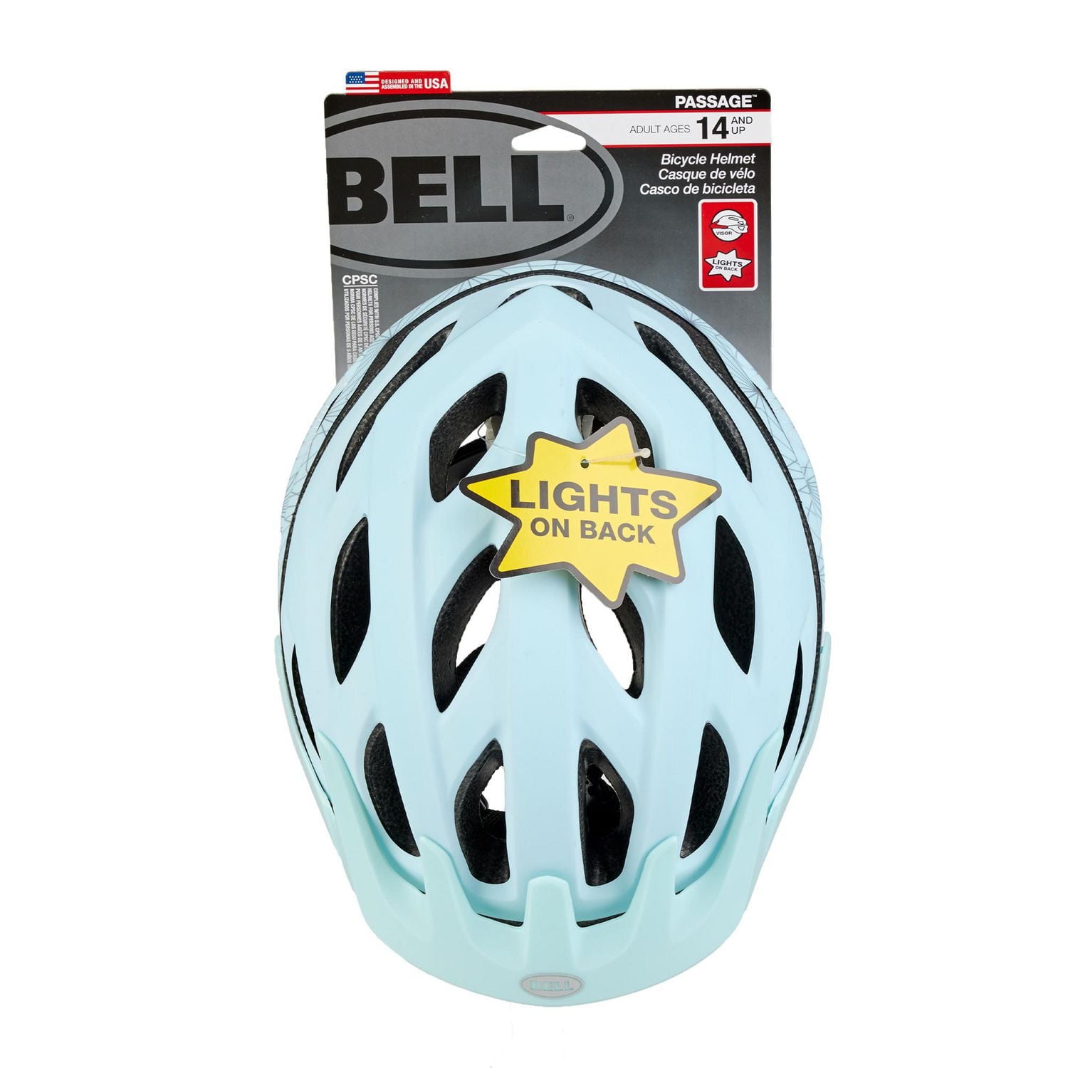 Casque de vélo éclairé pour adulte Bell Sports Passage™ Tailles 54-61 cm
