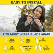 Rain-X Latitude Water Repellency 15 2-in-1 Windshield Wiper Blade