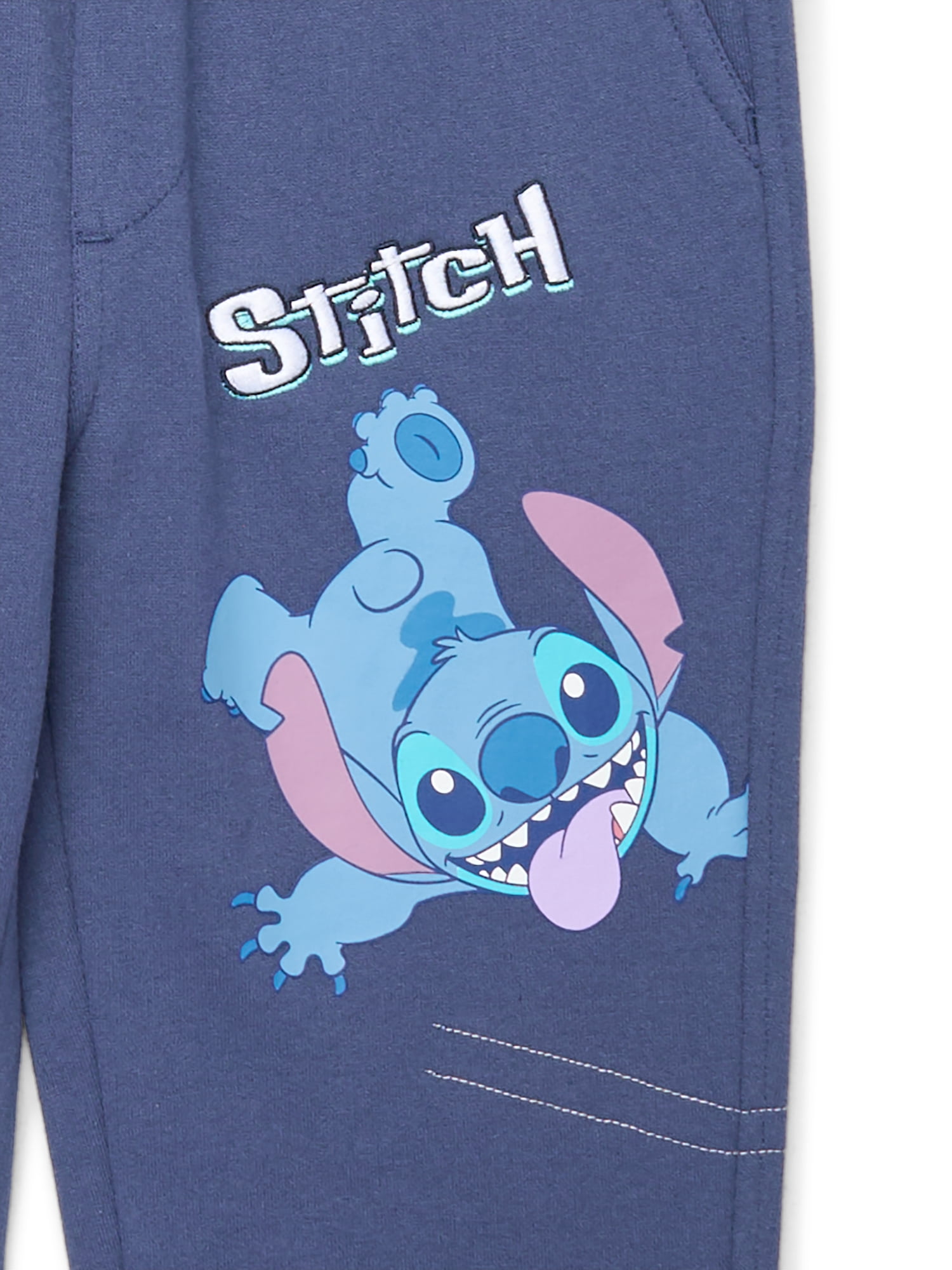 Stitch Boys Fleece Graphic Sweatshirt and Jogger Pants Set, 2-Piece, Sizes 4-18