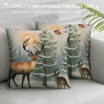 thumbnail image 3 of GOSMITH  Winter Pillow Covers, Christmas Pillow Covers,Winter Decorations for Home,Christmas Pillow Cases,Christmas Bedroom Decor,Farmhouse Christmas Decor,Christmas Deer Decor Pillow Cover, 3 of 5