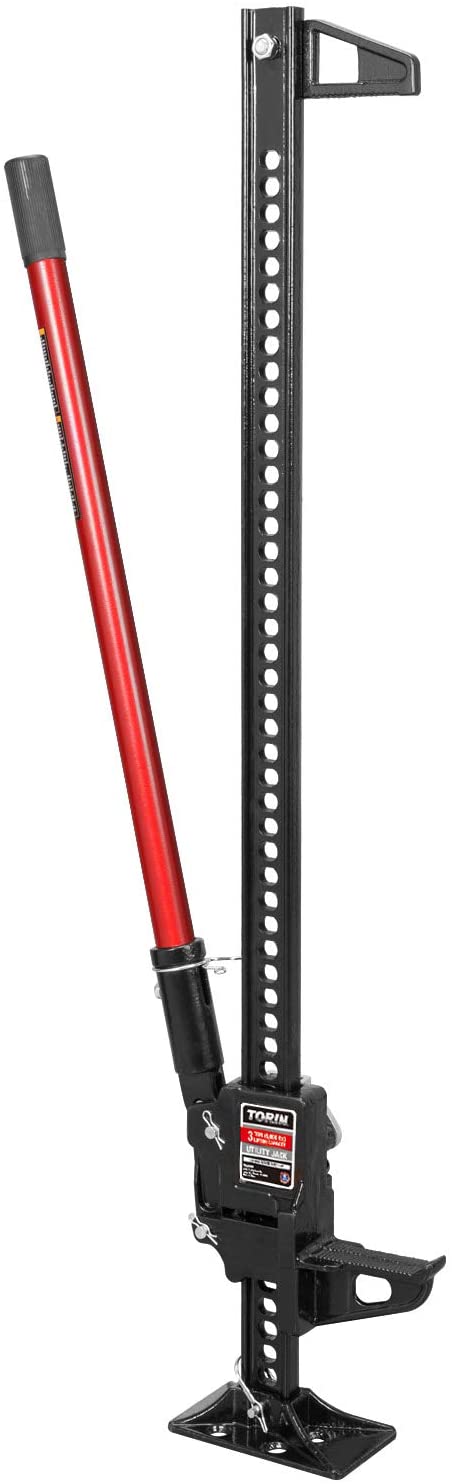 Torin DTR6501BB 48" Ratcheting off road Utility Farm Jack, 3 Ton (6,000 lb) Capacity