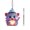 Red#02, variant on Cute Key Chain Pendant Hedgehog Keychain Animal Shape Style Novelty Pineapple Cat Gifts Keyring for Women Men