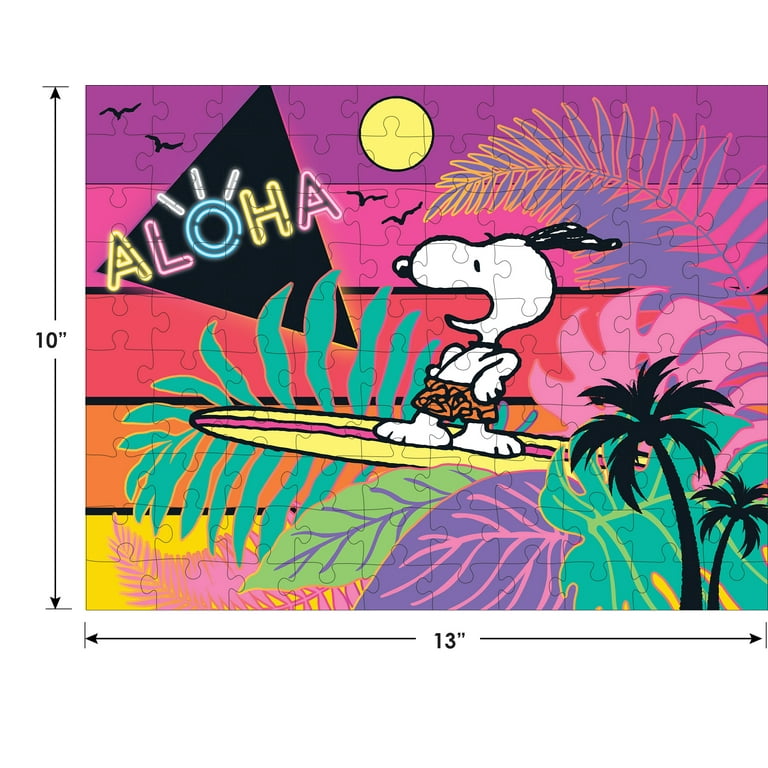 Cra-Z-Art Peanuts 100-Piece Aloha Jigsaw Puzzle - Walmart.com