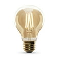 thumbnail image 2 of Feit Electric Vintage LED 4 Watts (60 Watts Equivalent) Soft White Light Bulb, AT19, E26, Dimmable, 2 of 7