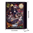 thumbnail image 4 of Calendario de Adviento de Navidad Nuevo calendario de cuenta regresiva de Halloween Caja sorpresa Atmósfera fantasmal Navidad gótica 24 regalos Caja del día de Adviento, 4 of 5