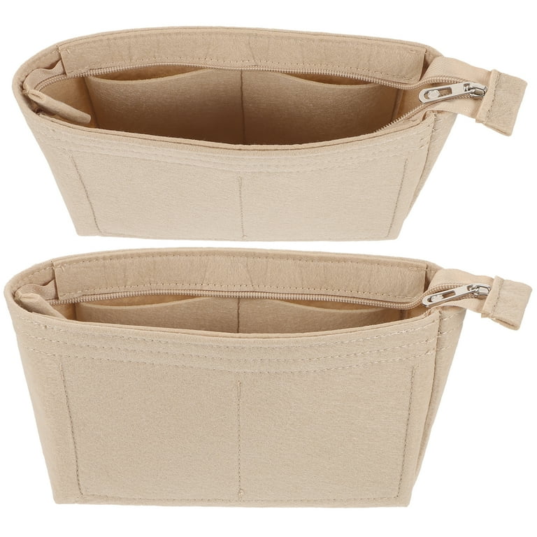 2pcs Purse Organizer Inserts Insert Bag Organizer Small Handbag Purse Insert Purse Felt Inserts Walmart