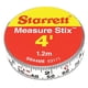 thumbnail image 1 of Cinta métrica Starrett Stix SM44ME, 1,2 m x 1,2 cm, parte trasera adhesiva, 1 of 2