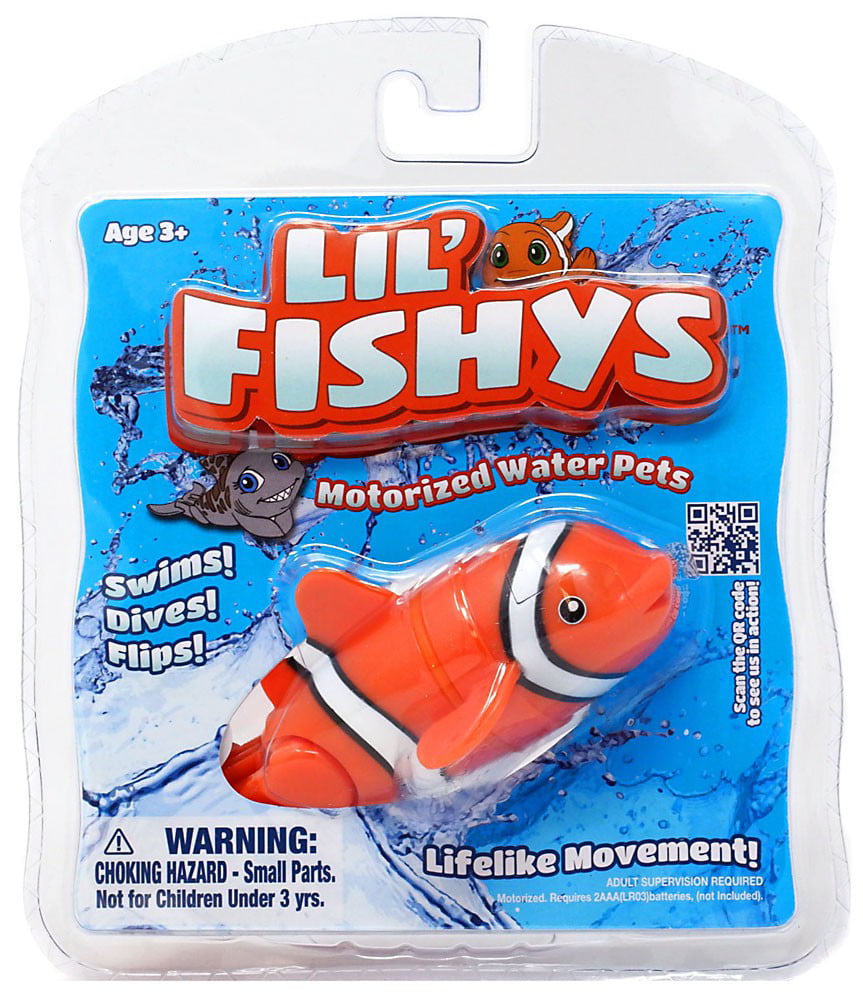 Lil Fishys Motorized Water Pets Aquarium with 2 Fishys 